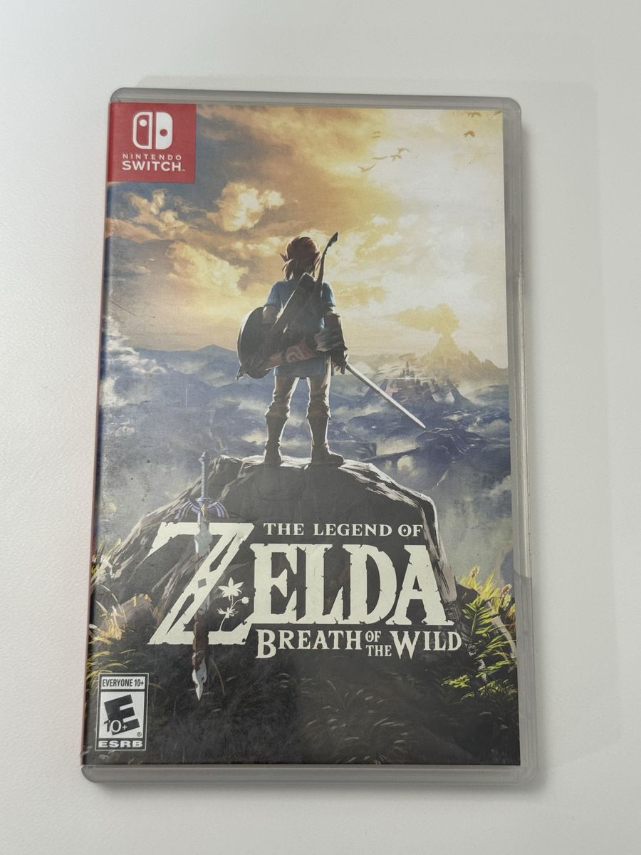 Nintendo Switch Game / Zelda Breath Of The Wild / Good Condition