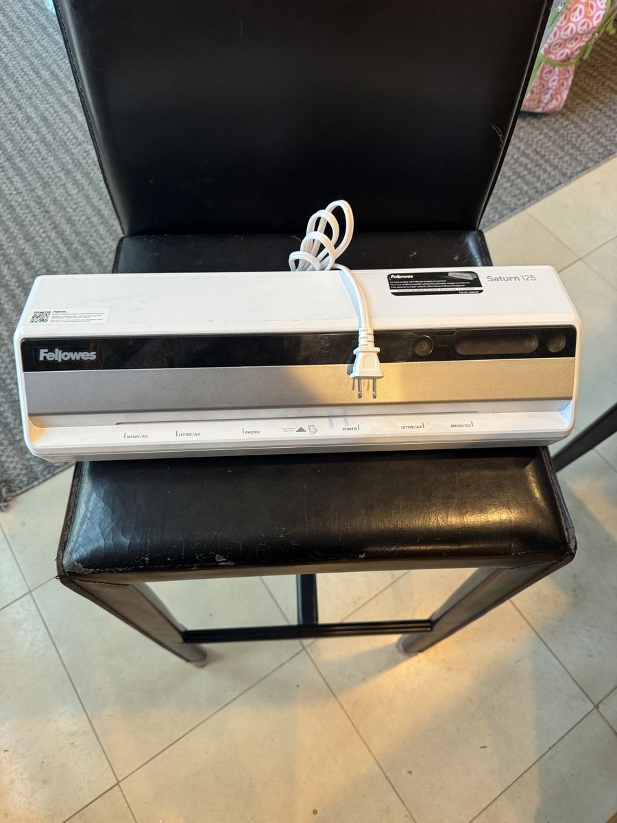 Fellowes laminator Saturn 125