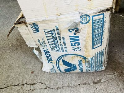 5w30 box of new oil 24 quarts