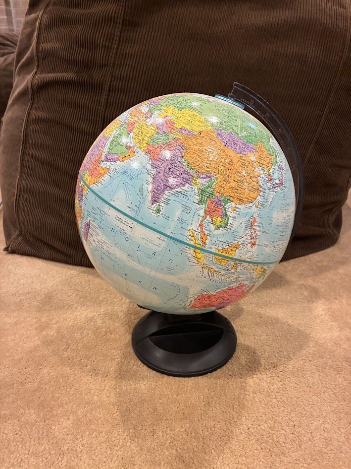 World Globe in good condition