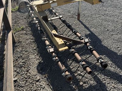 6ft Arena Groomer, Landscape Rake With Connecting Rock Rake.