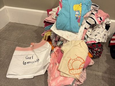 Girls 3-6 Months Clothes Grab Bag