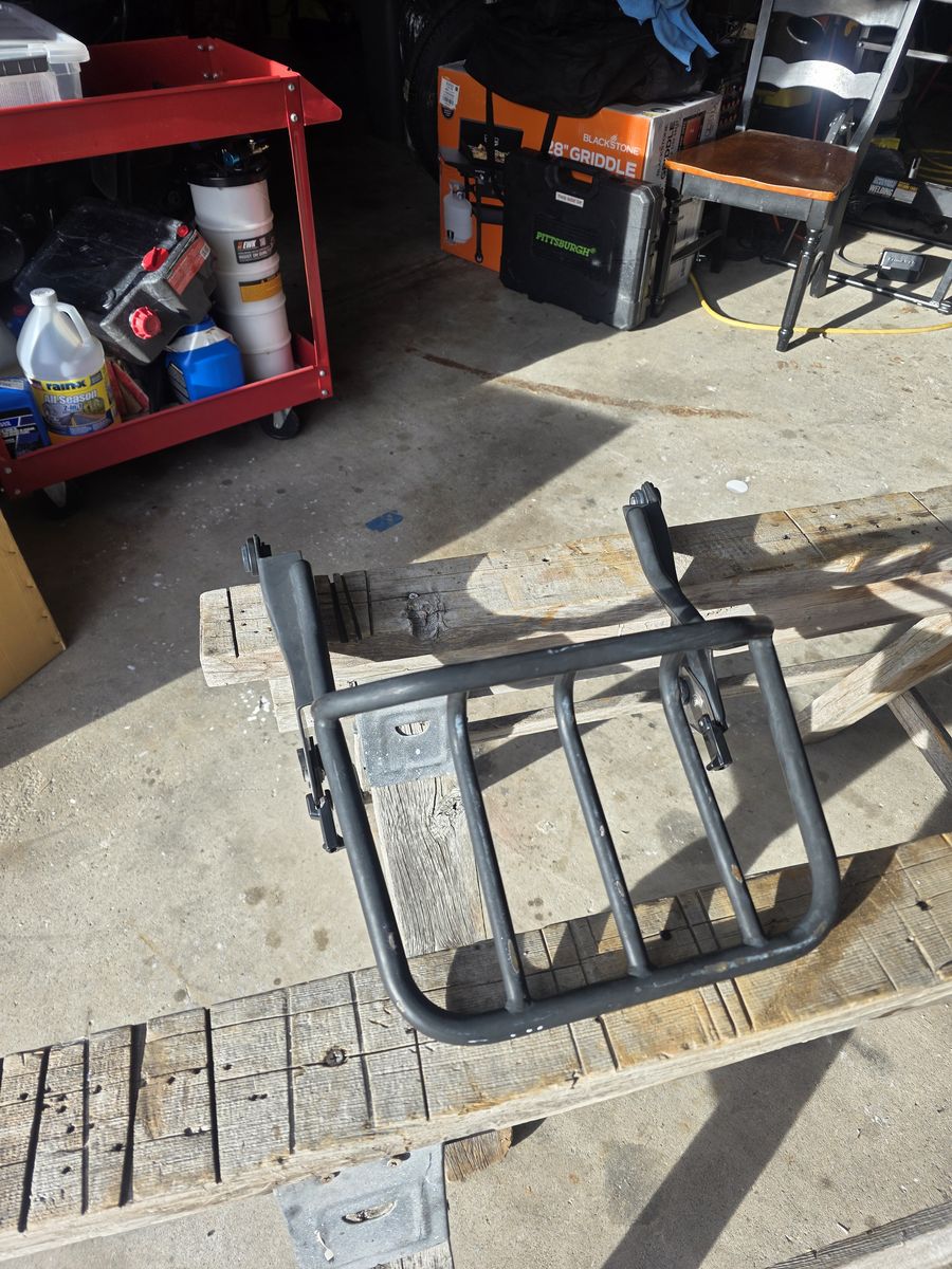 Harley Quick mount Rear Rack