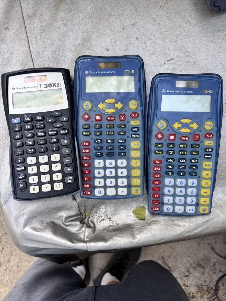 TI 15, TI 30 Calculator