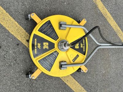 20 Inch Whirl-A-Way Commercial Pressure Washer Surface Cleaner by BE Power Equipment
