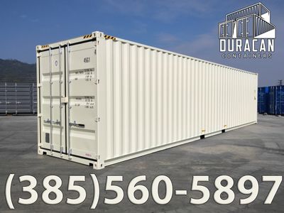 Shipping Container, 40' High Cube, New Single Trip, Storage Box