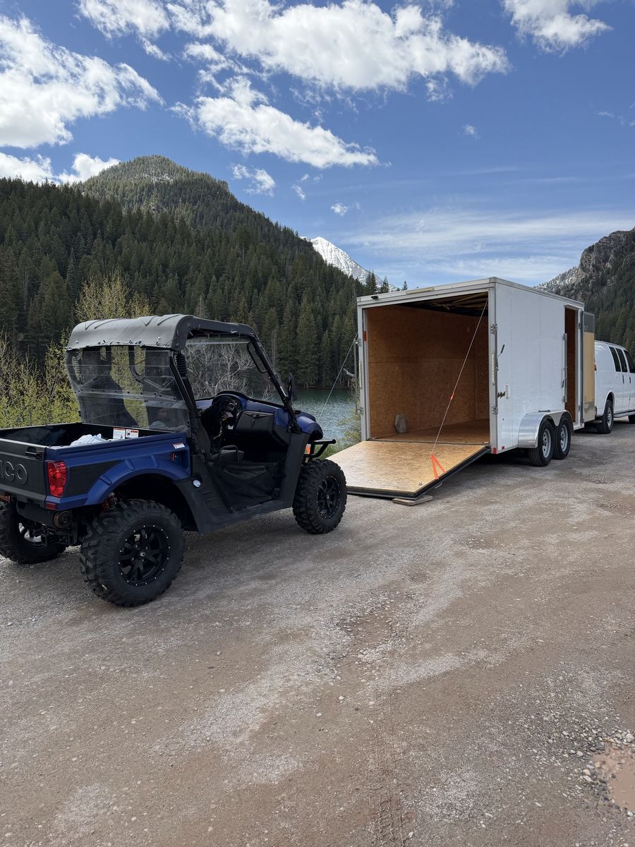 KYMCO 700 UTV - Used Blue Side-by-Side Utility Vehicle