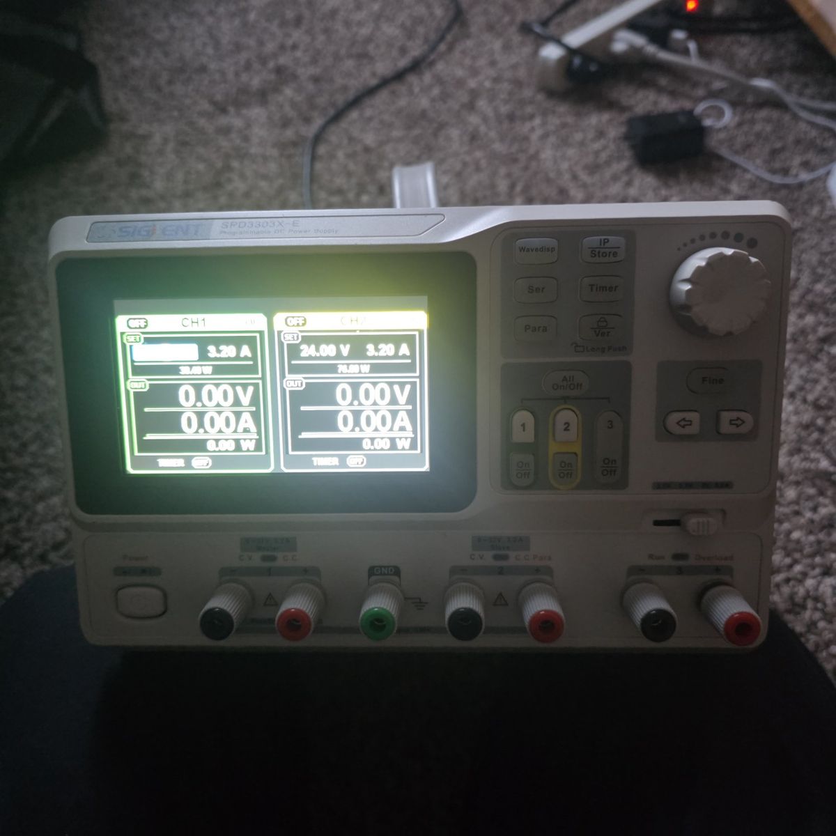 Siglent SPD3303X-E Triple Output Power Supply