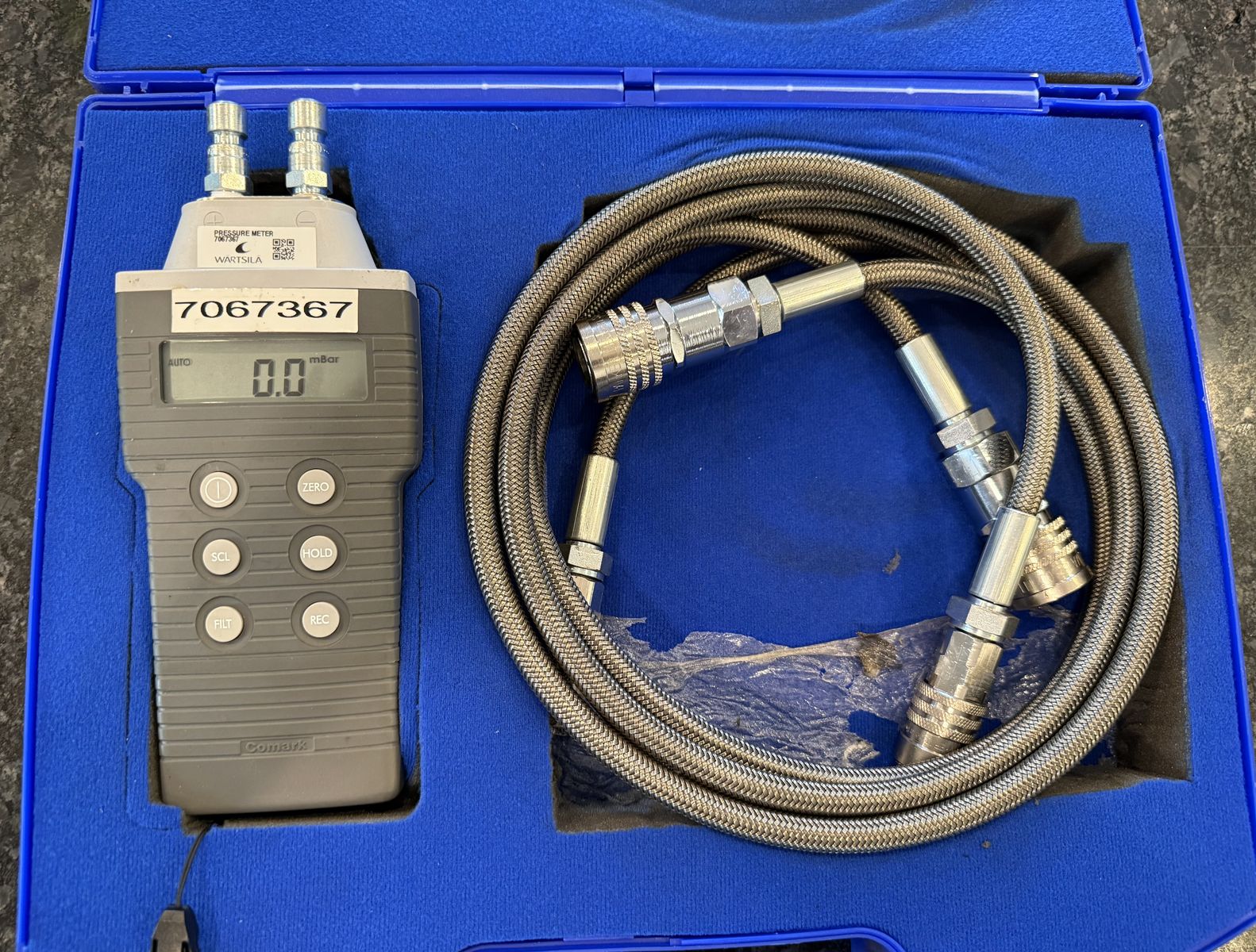 Comark C9555 Manometer Dry Ise Pressure Meter