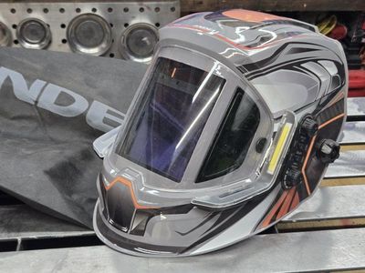 ANDELI Auto-Darkening Welding Helmet - Adjustable Shade, Delay, Sensitivity and Welder Light