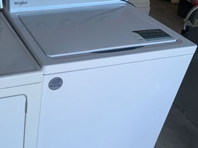 Whirlpool washing machine comes with dryer