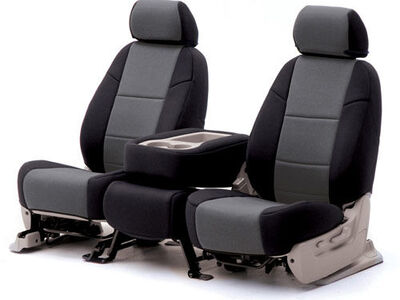 NEW IN BOX Black/Charcoal– Coverking Neoprene Front Seat Covers | MINI Cooper (2017–2023)