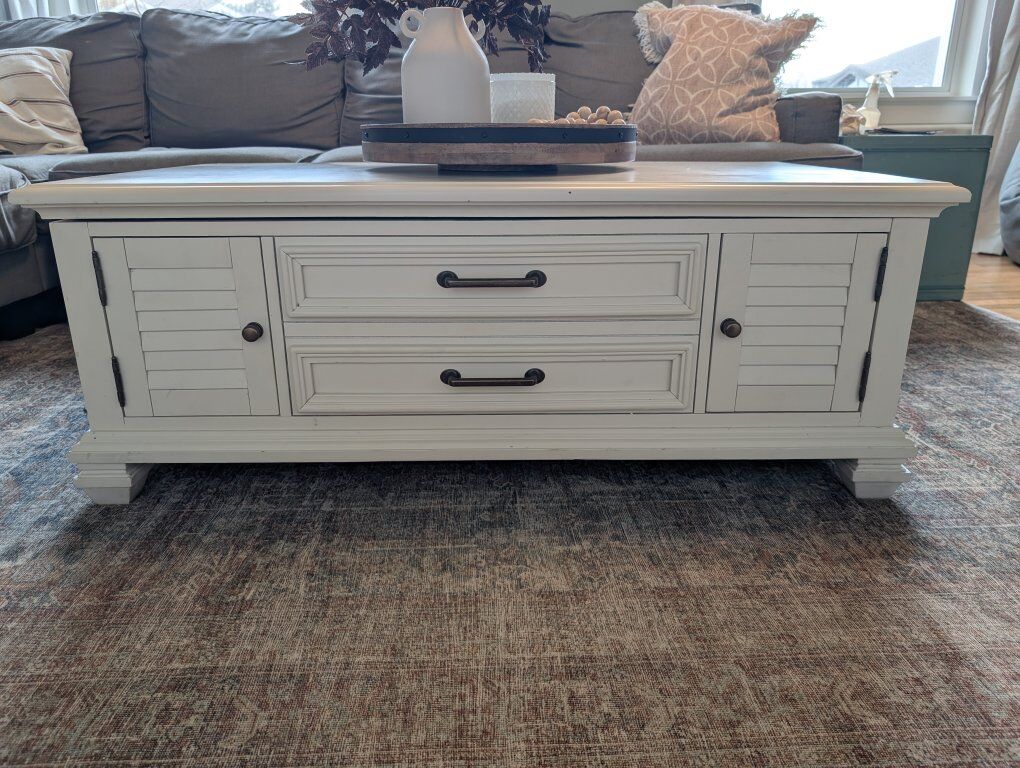 Extending Storage Coffee Table