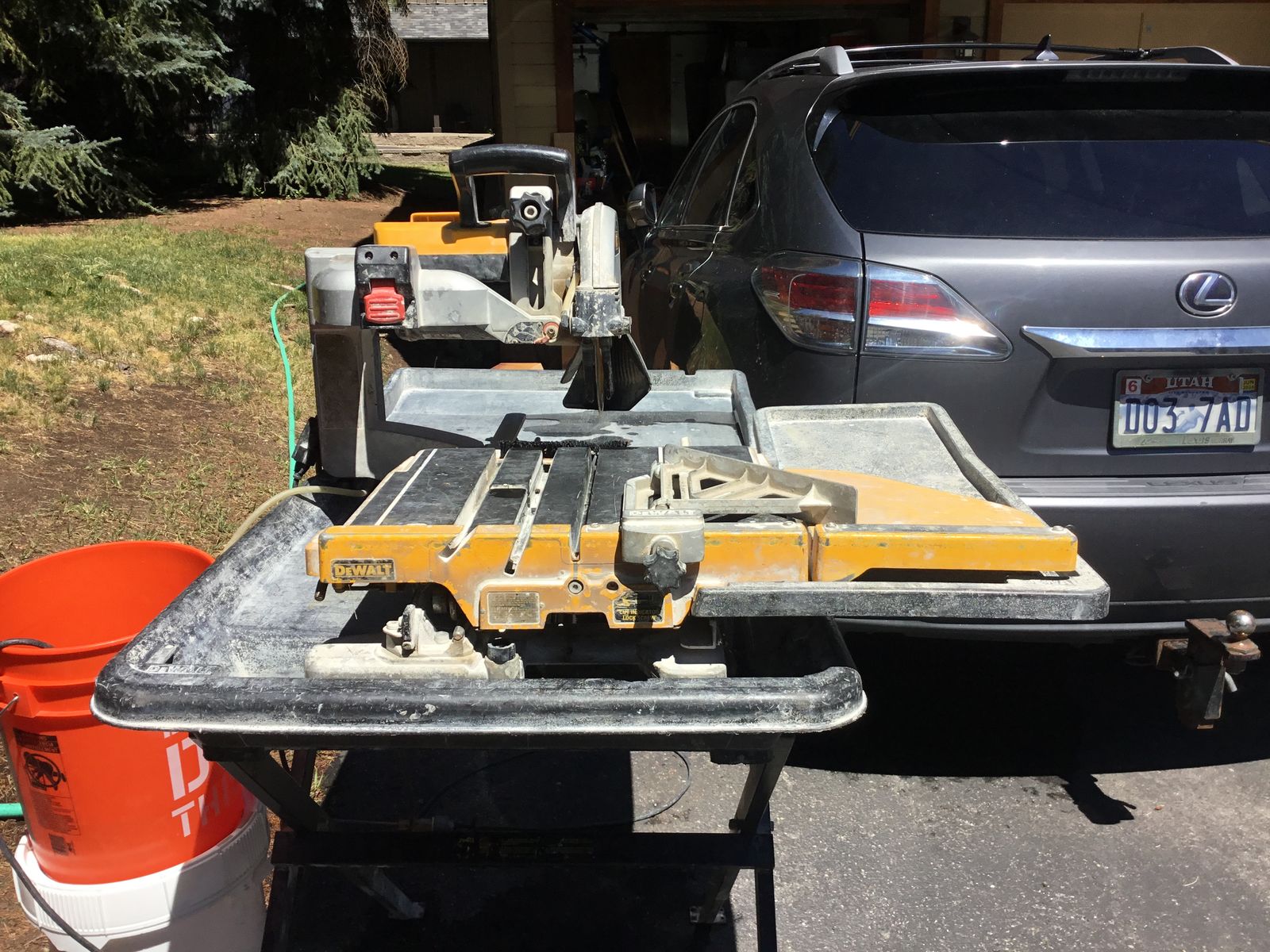 Dewalt tile saw