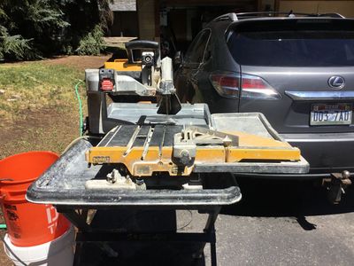 Dewalt tile saw
