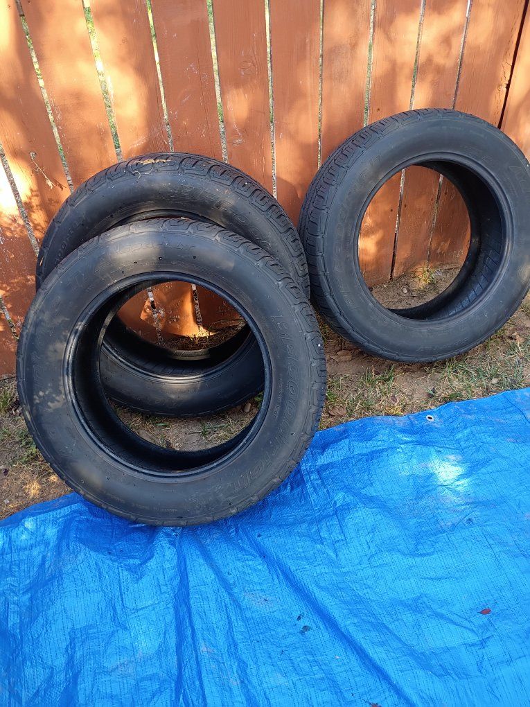 Set of 3 BFGoodrich Advantage T/A Sport LT Tires