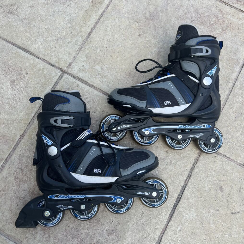 Bladerunner Pro 78 Inline Skates Size 10 78mm Wheels ABEC 5 rollerblade