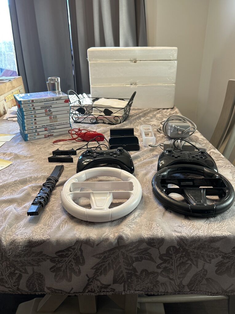 Wii U Accessories And Games