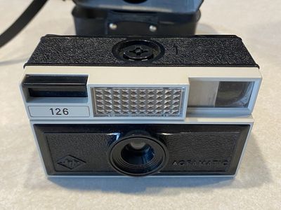 Agfamatic X-126 vintage camera Untested
