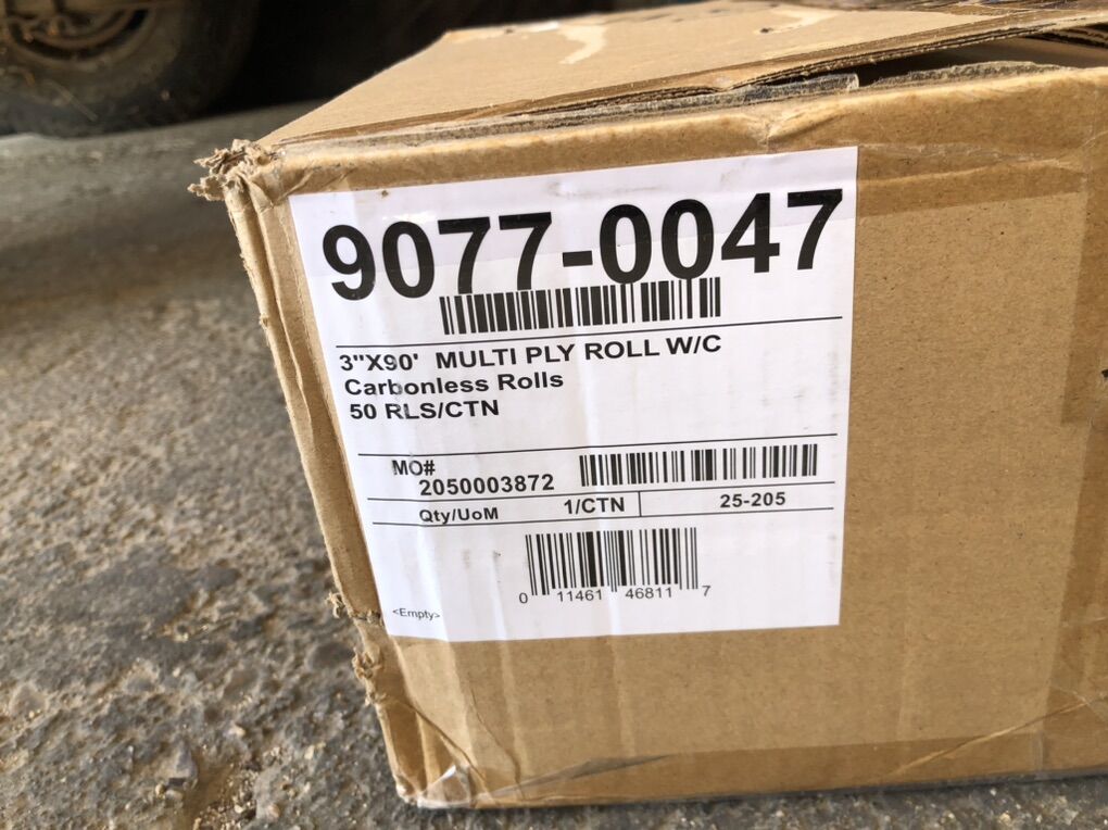 Carbonless Receipt Paper