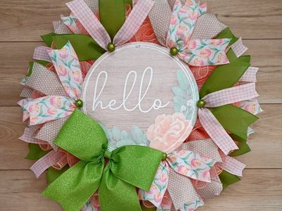 Hello Wreath