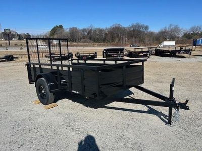 5x10 Utility Pipe Top Trailer For Sale