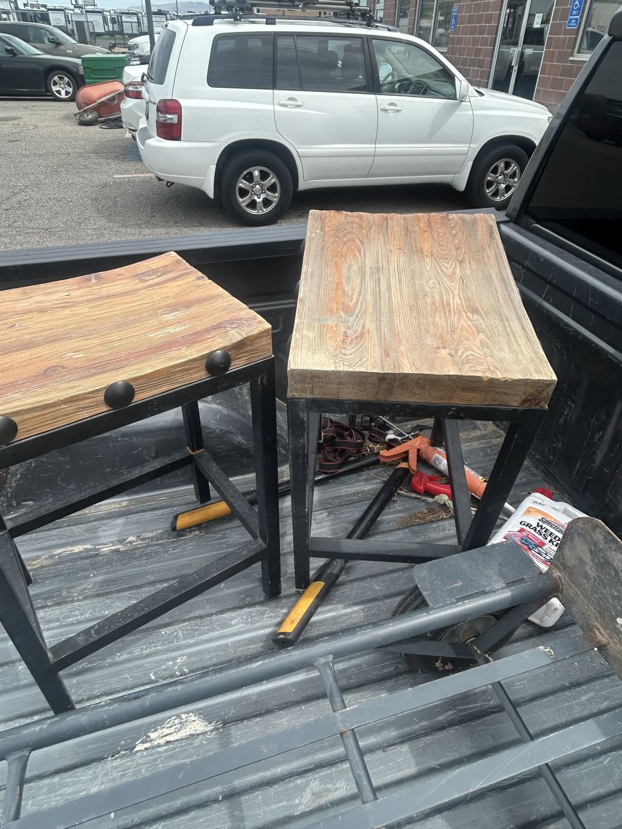 Pair of bar stool