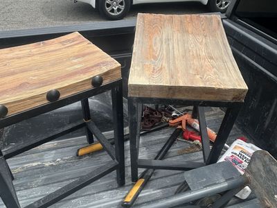 Pair of bar stool