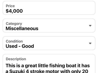 15.5 foot aluminum fishing boat