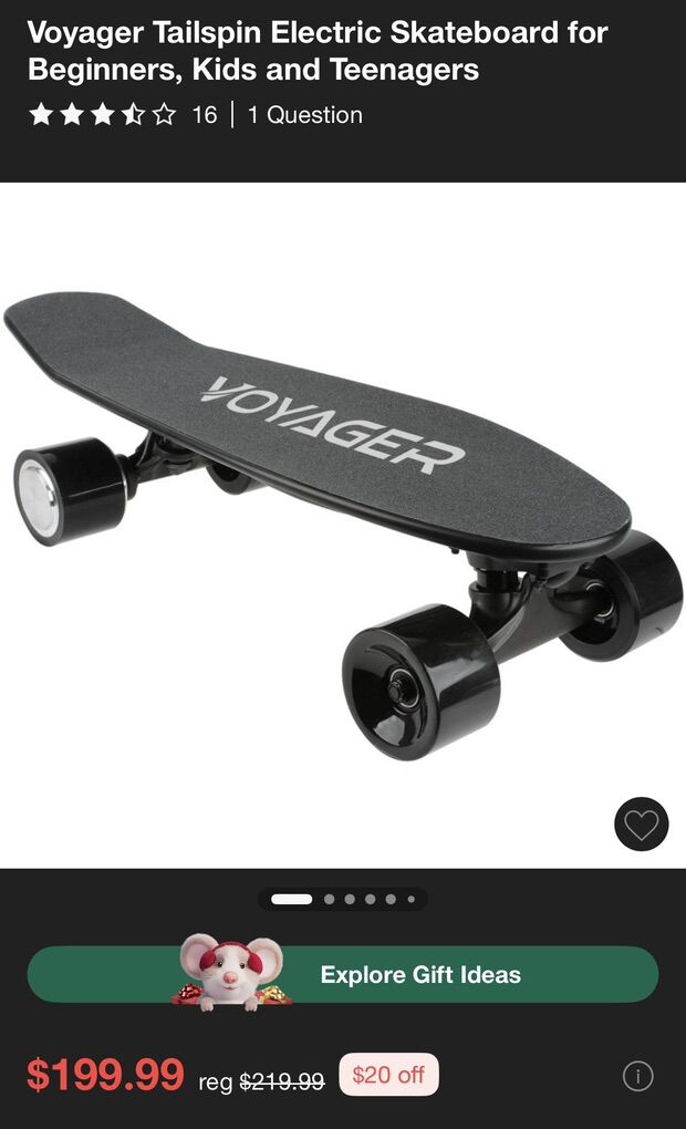 Voyager Electric Skateboard