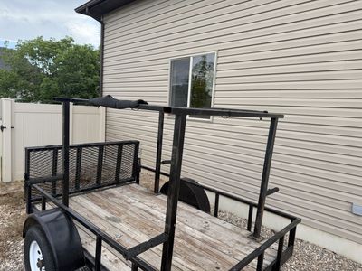Steel Kayak Trailer Rack – Holds Up to 4–5 Kayaks