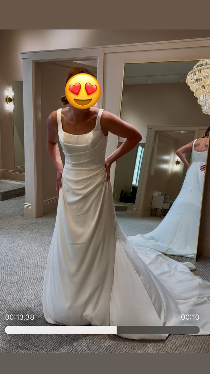 New Wedding Dress; Only Tried On And Never Worn