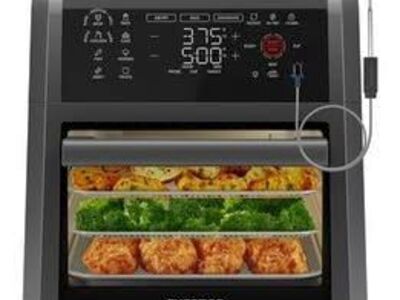 Chefman 12 qt Air Fryer, Black - Auto Shutoff