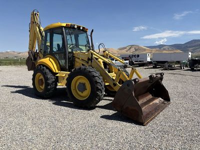 2002 new holland lb115 4x4 backhoe