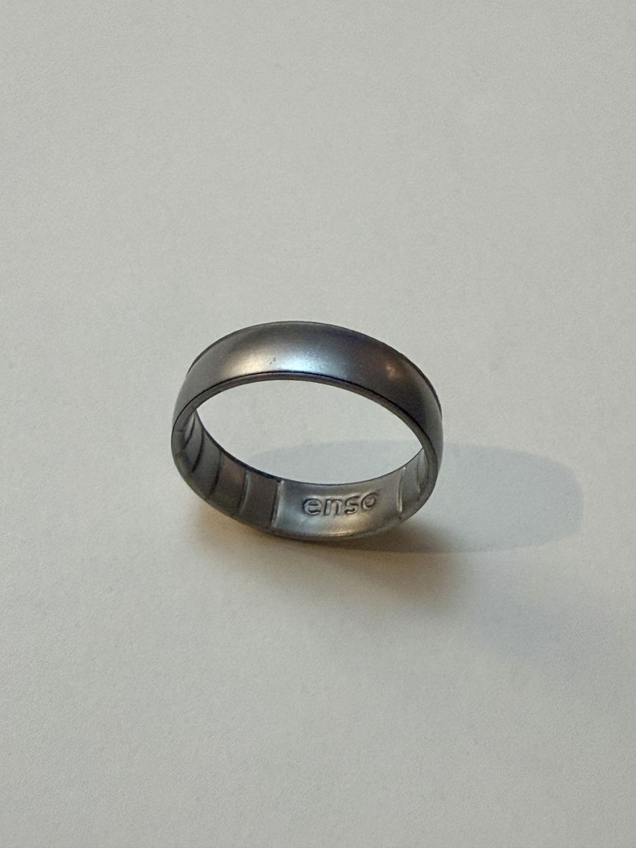 Enso Elements Classic Silicone Ring - Silver