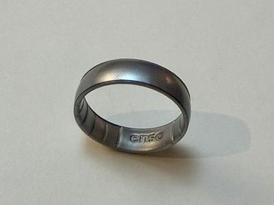 Enso Elements Classic Silicone Ring - Silver