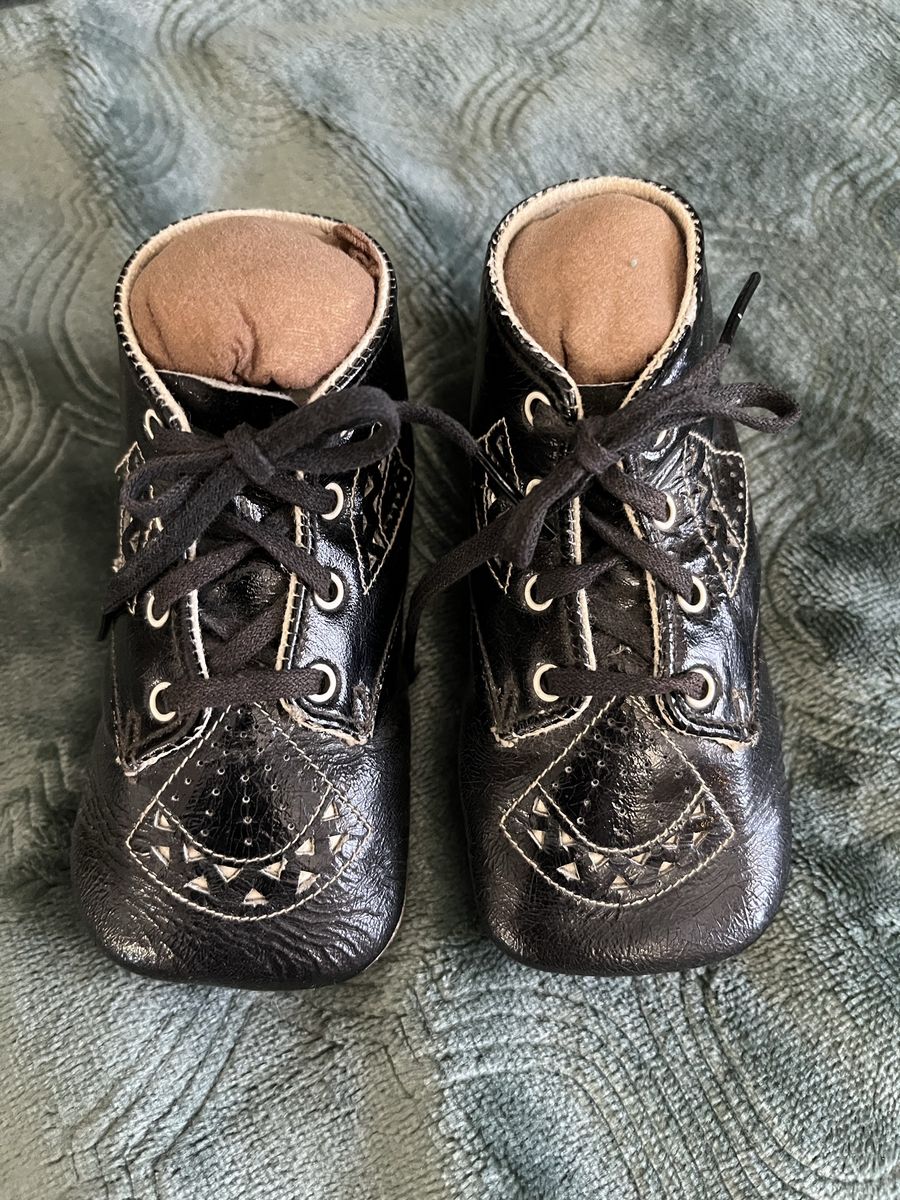 Antique Baby Shoes - Decorative and with Beautiful Cutouts