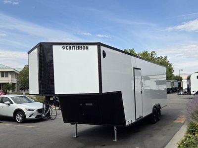 2026 Criterion 8x28 / 8.5x28 Gooseneck .080 Aluminum Cargo Enclosed Trailer New