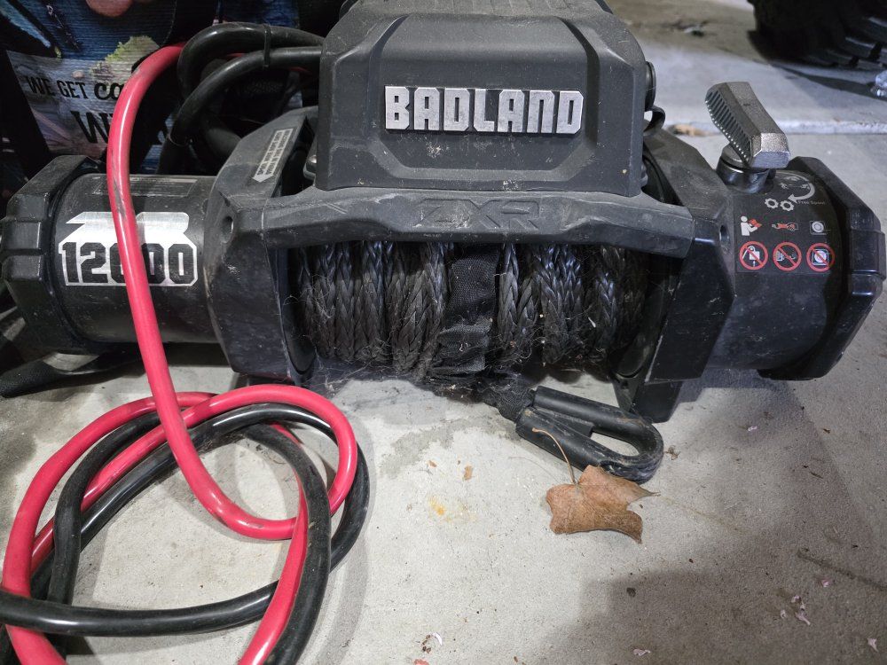 Badlands 12,000 lb Winch