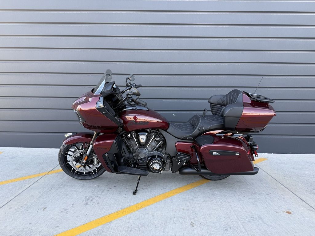 2026 Indian Motorcycle® Pursuit® Dark Horse® 112 w/ PowerBand Audio Maroon Metallic