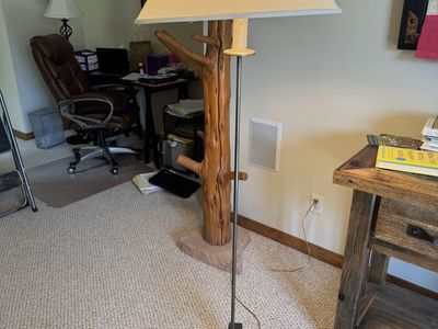 Floor lamp with 3 way light
