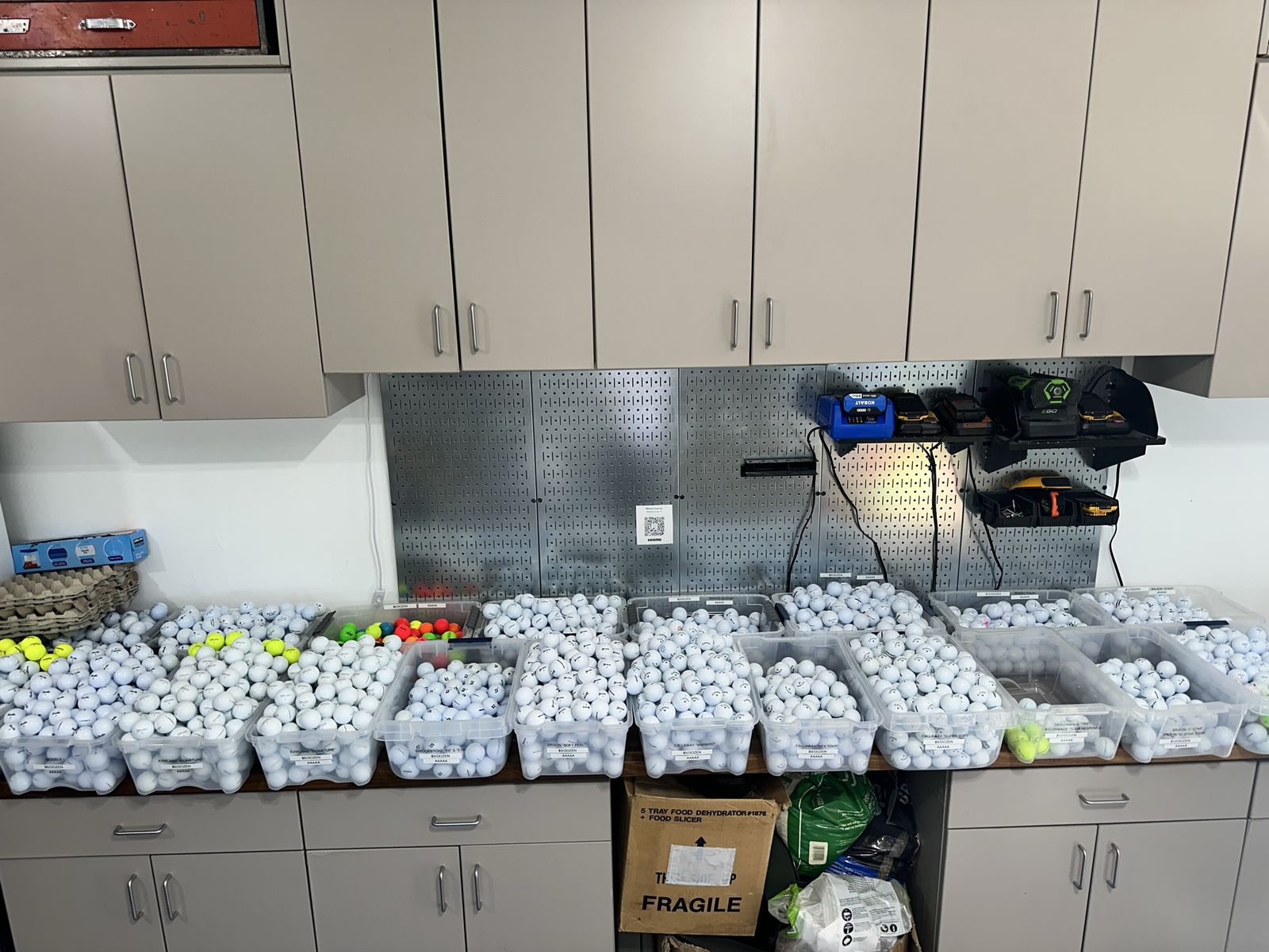 Hundreds Of Like New Noodle Golf Balls