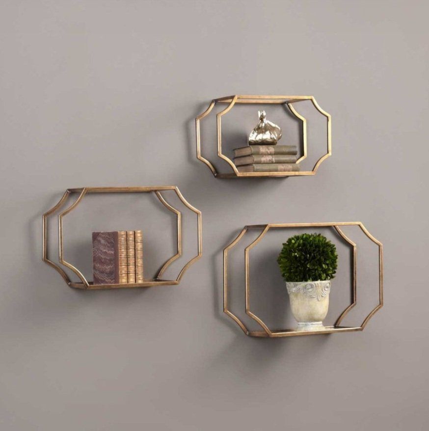 Lindsey Wall Shelves - Set of 3