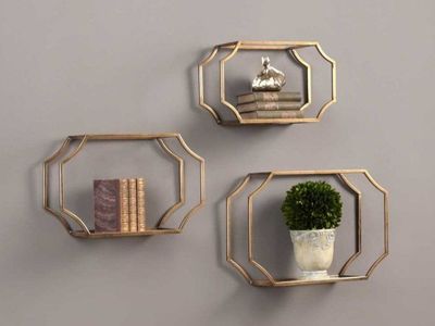 Lindsey Wall Shelves - Set of 3