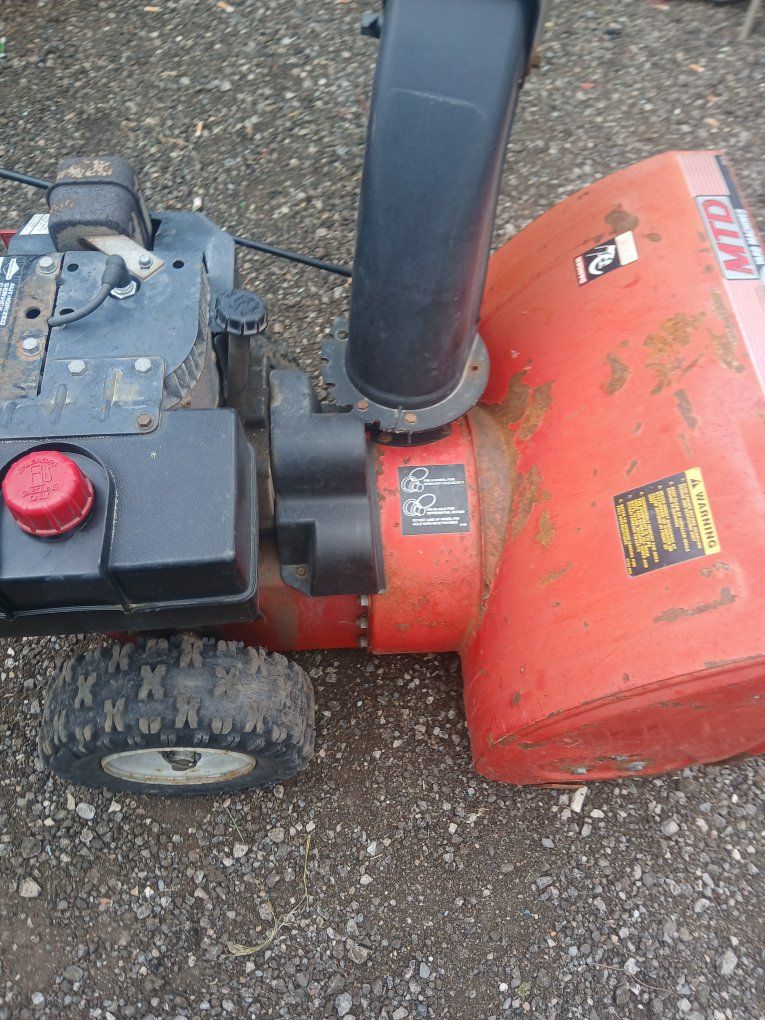 yard machine snowblower