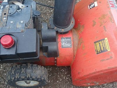 yard machine snowblower