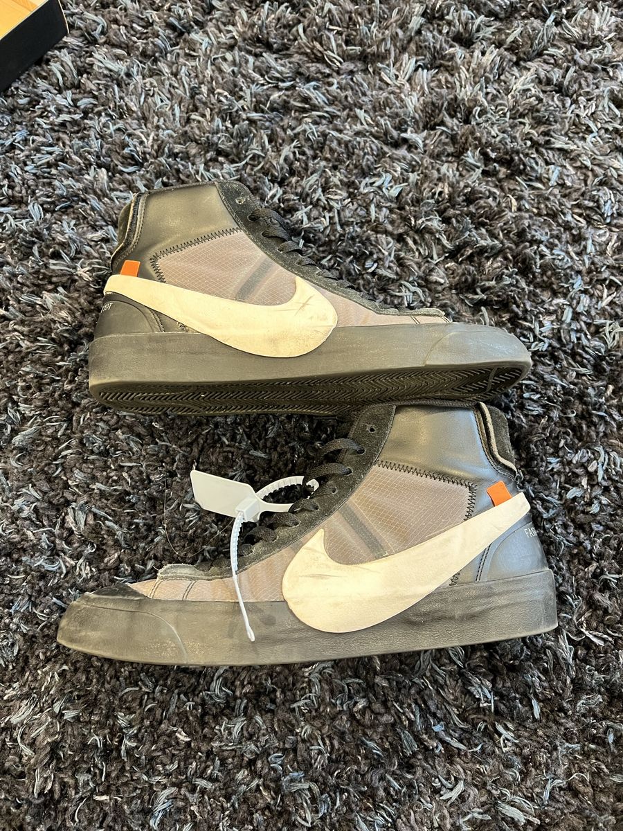 Off white Nike blazer grim reapers