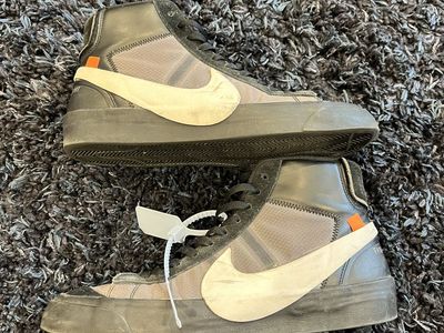 Off white Nike blazer grim reapers