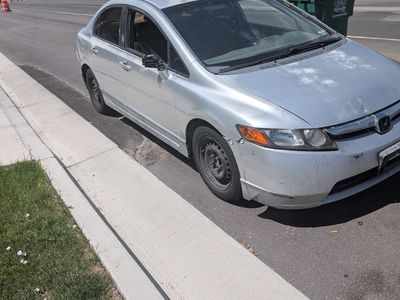 parting out 2008 HONDA CIVIC 1.8 vtek motor FOUR DOOR A SMALL AMOUNT OF BODY DAMAGE RIGHT NOW BUT EASY TO FIX UP