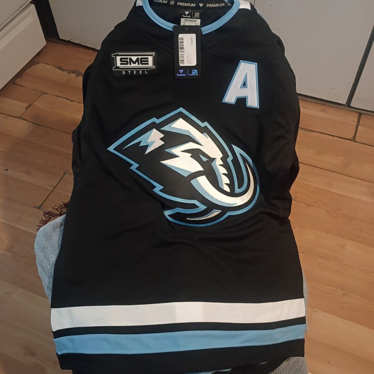 Fanatics NHL Hockey Jerseys Black Blue White Custom/Player